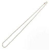 日本紐釦貿易(Nippon Chuko) 日本紐釦貿易 ネックレスチェーン 3本入り 60cm シルバー KE313-S　5袋（直送品）