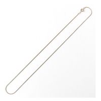 日本紐釦貿易(Nippon Chuko) 日本紐釦貿易 ネックレスチェーン 2本入り 44cm シルバー KE315-S　5袋（直送品）