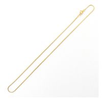 日本紐釦貿易(Nippon Chuko) 日本紐釦貿易 ネックレスチェーン 2本入り 40cm ゴールド KE317-G　5袋（直送品）