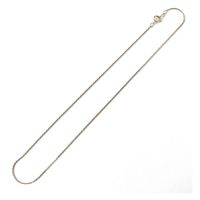 日本紐釦貿易(Nippon Chuko) 日本紐釦貿易 ネックレスチェーン 2本入り 40cm シルバー KE319-S　5袋（直送品）