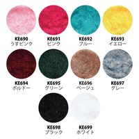 日本紐釦貿易(Nippon Chuko) 日本紐釦貿易 デコ用 フロッキーパウダー ホワイト 約0.5g KE699　5袋（直送品）