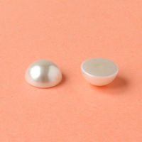 日本紐釦貿易 デコパール 丸 4mm ホワイト KE824 1セット(25個×5袋)