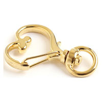 日本紐釦貿易(Nippon Chuko) 日本紐釦貿易 チャームナスカン ハート シルバー 外径W2.4cm 10個入 S27-504-S（直送品）