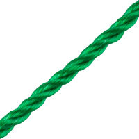 紺屋商事 パワーロープPE緑DSL80005●セット:20個入り 4516474800054 1セット(20個入)（直送品）
