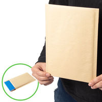 紺屋商事 クッション宅配封筒DVDサイズ(クラフトプチ) 4580417601077 1セット(1個×5)