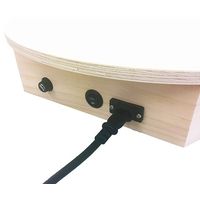 ハヤノ産業 電動駆動式ターンテーブル WTT-450 1個 63-2879-77（直送品）