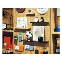 アズワン 有孔パネル用木棚セット ラスティック柄 W60×D15cm 63-3373-39 1セット（直送品）