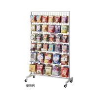 アズワン 両面ネットスタンド W90×H150×D40cm 63-5725-37 1台（直送品）