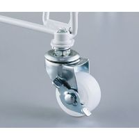 アズワン スモールバスケットワゴン 深型 W45D30 白脚部強化 63-5727-56 1台（直送品）