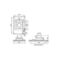 サンプラテック ファンユニット 1型 26947 1台 64-3683-58（直送品）