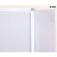 ハヤノ産業 ワイヤーカタログスタンド A4判三つ折 4列2段 FPR-220 1台 64-0958-20（直送品）