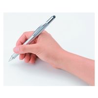 アズワン タッチペン付マルチツールペン シルバー 200本 64-4007-12 1箱(200本)（直送品）