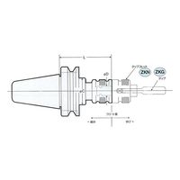 日研工作所 自動定寸タッパチャック BT50-ZL16-135 1式 62-3632-60（直送品）