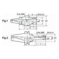 日研工作所 ゼロフィット型スリムチャック MBT50-SZF25C-135 1式 62-3669-09（直送品）