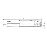 日研工作所 NCセンサーリーマ モールステーパシャンク NCM-30.5 1式 62-3649-44（直送品）