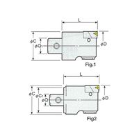 日研工作所 ZMACモジュラーヘッド(ZMACΑ) 34-ZMAC70-70AA 1式 62-3656-38（直送品）