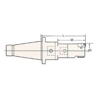 日研工作所 ナショナルテーパ ZMACボーリングバー T40U-ZMAC16-110 1式 62-3663-11（直送品）