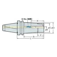 日研工作所 VCホルダ MBT50-VC6-165 1式 62-3669-18（直送品）