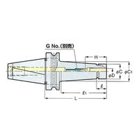 日研工作所 高速回転用スリムチャック MBT40-SKT16C-90P 1式 62-3666-93（直送品）