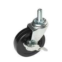 サカエ まるいワゴン(軽量タイプ/均等耐荷重60kg/ゴム車/H690mm/2段/移動式) MWー462BD 1台（直送品）