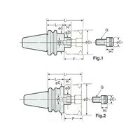 日研工作所 2LOCKショルダーカッタアーバ(ミリシリーズ) NBT50-FMC27-45 1式 62-3675-76（直送品）