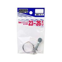 トヨックス 手締めワイヤバンド23ー26 TB- 3 1個 62-4021-22（直送品）