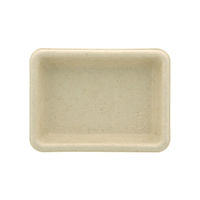 アヅミ産業 食品容器 紙製小皿 P-1 未晒 004462008 1袋(100枚)