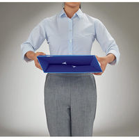 ライオン事務器 ボックスファイル MINANO ミナノ A4ヨコ BF-632M ブルー 11776 1冊