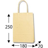 シモジマ スムースバッグ 18ー07 ナチュラル 003156203 1袋(25枚)