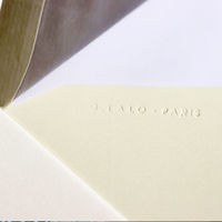 G.ラロ ヴェルジェ・ド・フランス 封筒 A5二つ折り ホワイト gl52100 1パック(25枚)