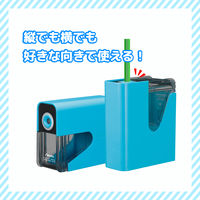 アスカ 乾電池式電動シャープナー ブルー DPS30B 1台