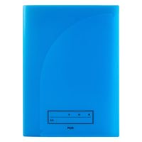 プラス 年組氏名 スクール プリントファイル A4 2ポケット ネイビー 79751 1セット(5冊)