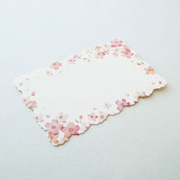 包む ミニカード 桜ほんのり 12枚入 TC108 1個