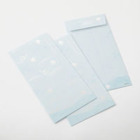 デザインフィル 越前和紙 金封 のし袋 パール箔押し 3枚入 波千鳥柄 25589006 1袋