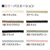 日本紐釦貿易(Nippon Chuko) 日本紐釦貿易 コットンシルケットコード 5mmx15m DC5338-19L　3巻セット（直送品）