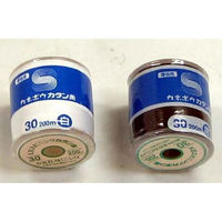 KBツヅキ 綿カタン糸#30/200m〔色:白〕厚地用(家庭用ミシン糸) KANE30-200-W-BA 1セット(10個)