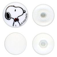 ミササ(Misasa) ミササ 手で付ける スヌーピーホックボタン MIS8640 5個（直送品）