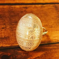 イングカワモト 【レジンクラブ】ネイティブライン ゴールド UVレジン用シールパーツ RC-NTL-102 1セット(3枚セット)（直送品）