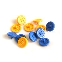 CHERRY LABEL SUN BUTTON SNAP プラスチックスナップ 11.5mm 12組入 黒 SBS-33000（直送品）