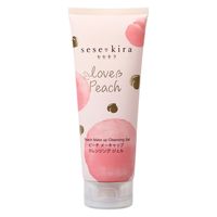 【アウトレット】sesekira（セセキラ） ピーチ メーキャップ クレンジングジェル 200g 2本　メイク落とし　毛穴汚れ　ダブル洗顔不要