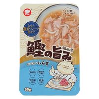 朝市場 猫用 鰹の旨みスープ しらす 60g 24袋 F&Bell キャットフード パウチ
