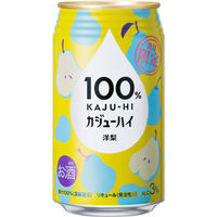 チューハイ 富永貿易 100％カジューハイ 洋梨 340ml 3本