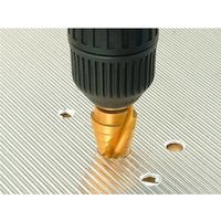 イチネンTASCO チタンコーティング ステップドリル TA681MA 1個 64-0816-19（直送品）