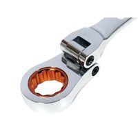 イチネンTASCO ダブルフレキ軽量ギアレンチ TA734DF-14 1本 64-0819-82（直送品）