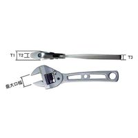 ファーステック ラチェットモンキーレンチ FT-AR1030-5 1個 63-1409-14（直送品）