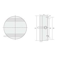 ファーステック FTーMCD型 丸形永磁マイクロピッチチャック FT-MCD200 1台 63-1411-42（直送品）