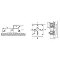 ファーステック 角型4爪フライス用スクロールチャック FT-MC06 1台 63-1410-02（直送品）