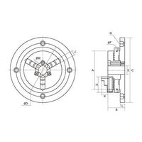 ファーステック 精密測定用レバーチャック FT-SE05 1台 63-1408-93（直送品）
