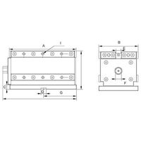 ファーステック ECB型 永磁クランピングブロック ECB-210 1台 63-1411-59（直送品）