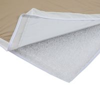 アズワン 洗えるムレない体圧分散マットレス(二層一体構造)1890×830×80mm ベージュ HD-HYBG83 1セット（直送品）